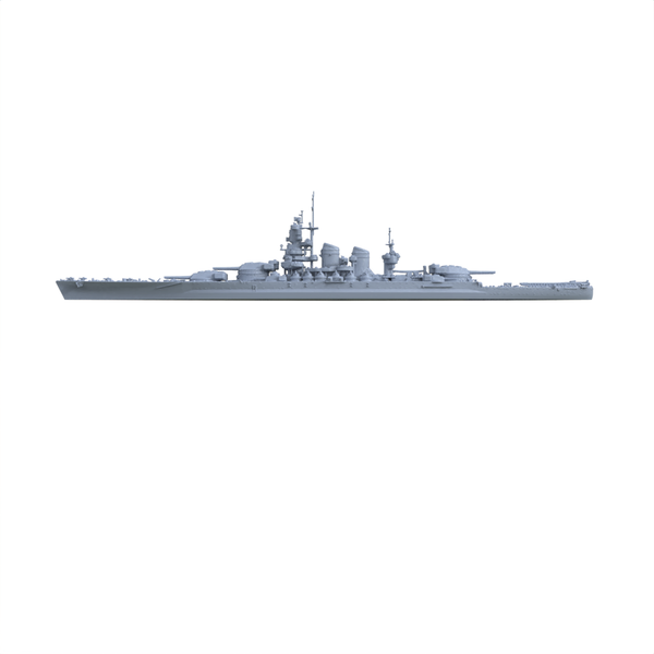 MRY-SFW SSC132 RN Littorio Class Italia Battleship Water Line Resin Warship Military Ship Model Hobby Collection Unassembled Unpainted