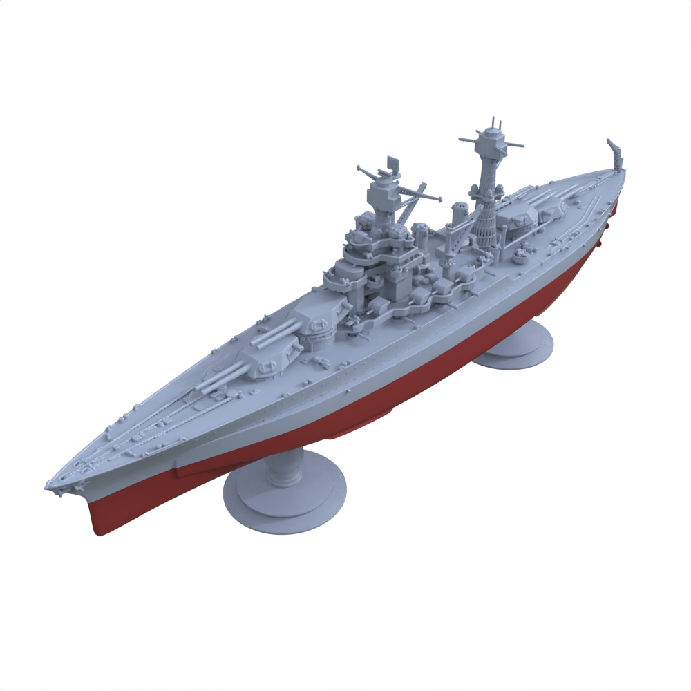 SSC134S Military Model USS Colorado Class Colorado Battleship (BB-45) Full Hull Main image