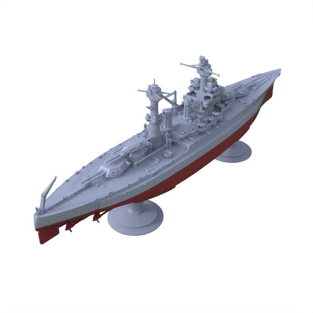 SSC134S Military Model USS Colorado Class Colorado Battleship (BB-45) Full Hull Secondary image