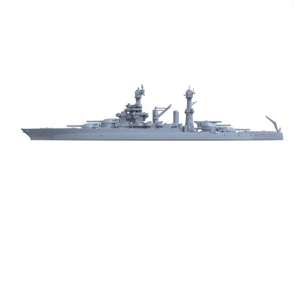 SSC134   Military Model USS Colorado Class Colorado Battleship (BB-45) Water Line