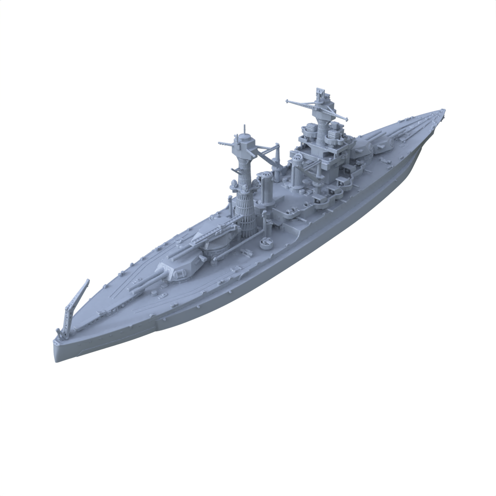 SSC134   Military Model USS Colorado Class Colorado Battleship (BB-45) Water Line — scale model kit