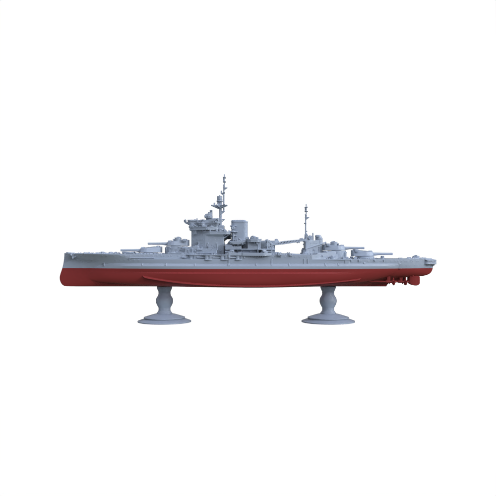 SSC137S Military Model HMS Queen Elizabeth Class Warspite Battleship (03) Full Hull — detail view 3