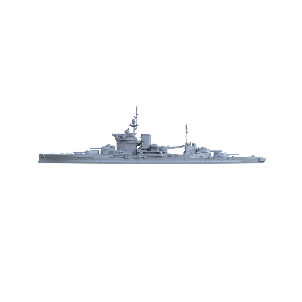 SSC137 Military Model  HMS Queen Elizabeth Class Warspite Battleship  (03) Water Line — detail view 3