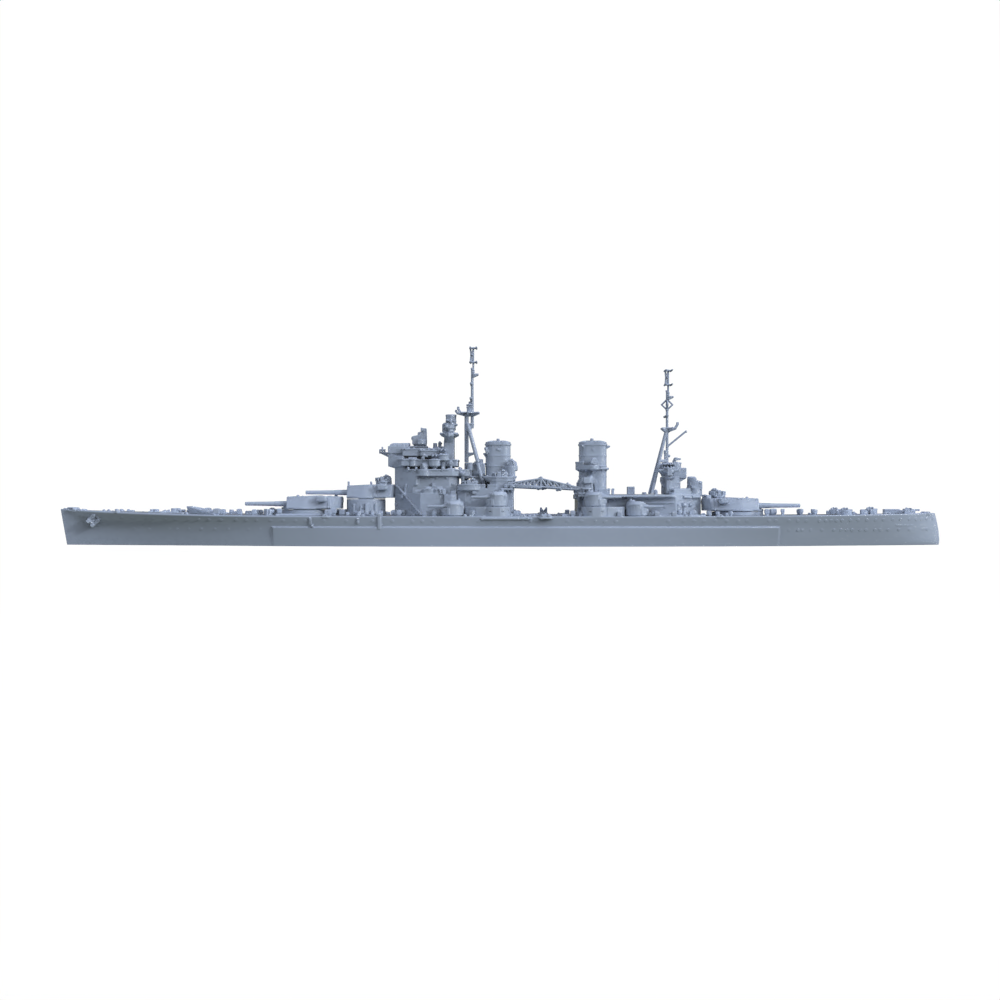 SSC138 Military Model HMS King George V Class Prince of Wales Battleship (53) Water Line