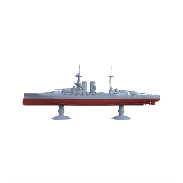 SSC139S Military Model HMS Queen Elizabeth cCass Barham (04)  Full Hull