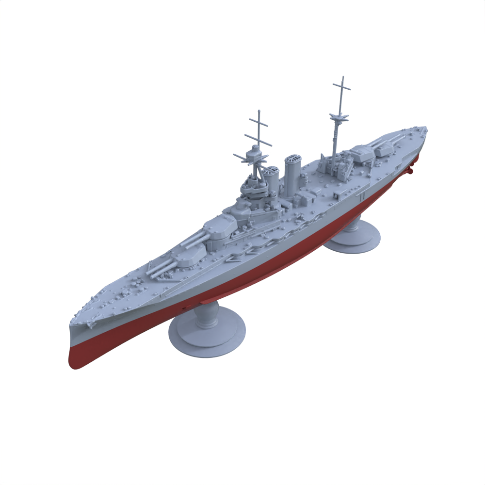 SSC139S Military Model HMS Queen Elizabeth cCass Barham (04)  Full Hull Main image