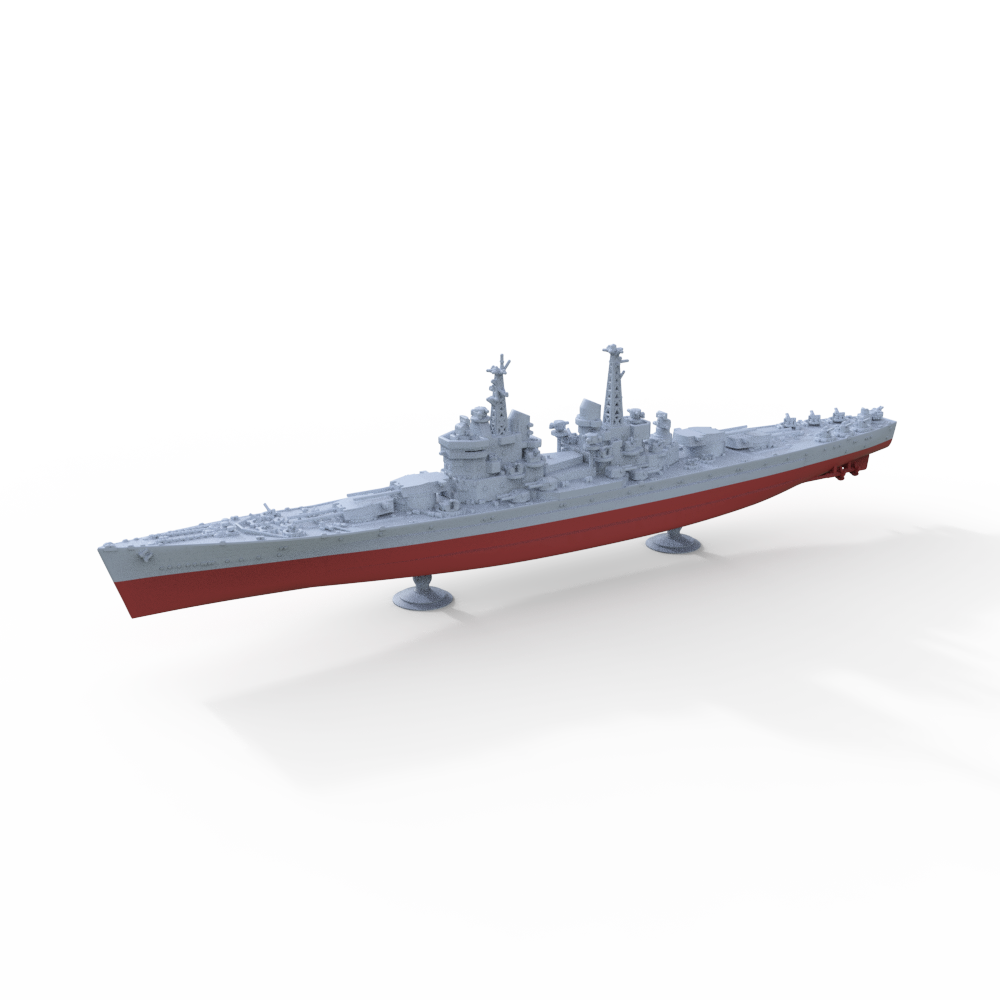 SSMODEL 610S Military Model Kit British Battleship Thunderer — detail view 4
