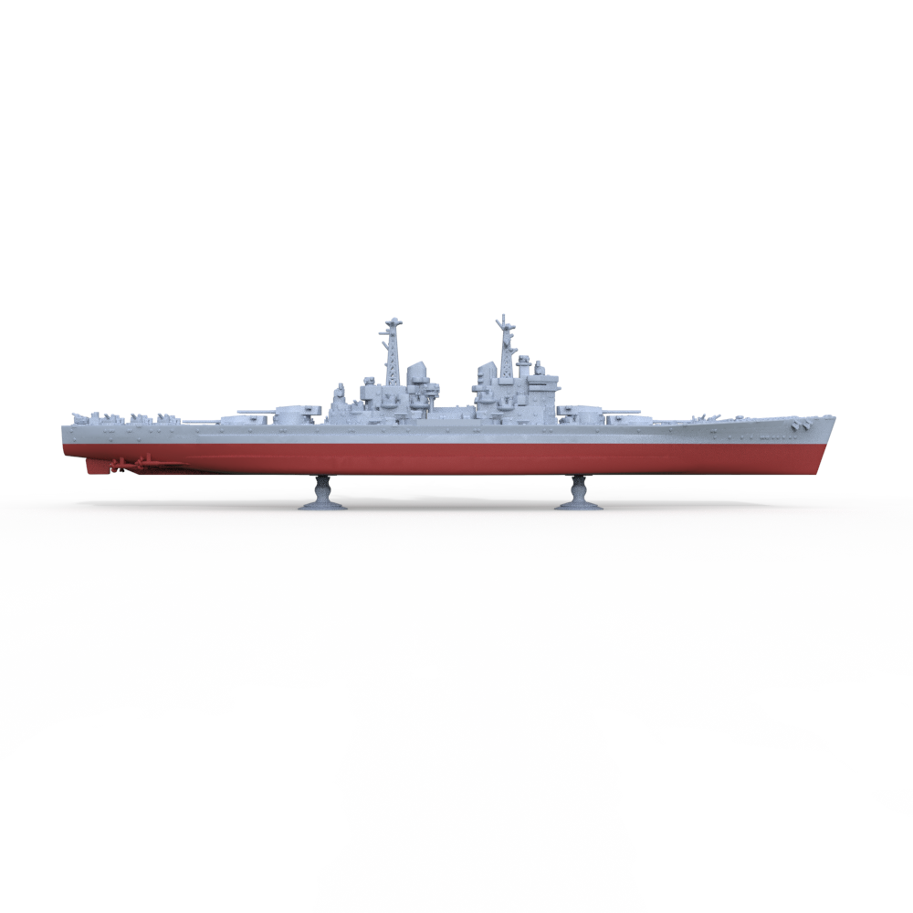 SSMODEL 610S Military Model Kit British Battleship Thunderer — detail view 6
