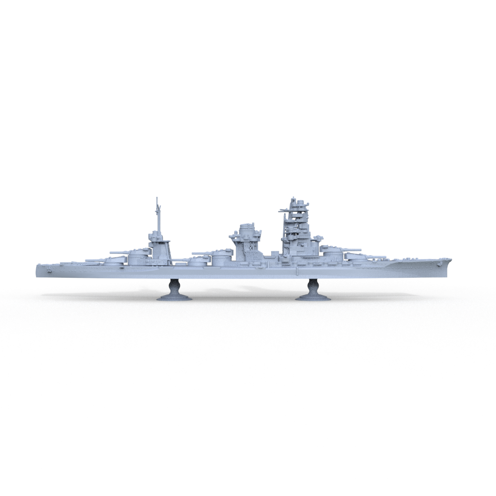 SSMODEL 701 Military Model Kit IJN Ise 1941 — detail view 3