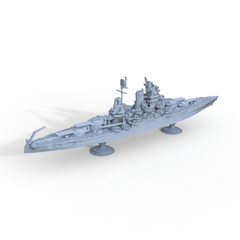 SSMODEL 704 Military Model Kit USS New Mexico Class Mississippi  (BB-41) 1945 Battleship