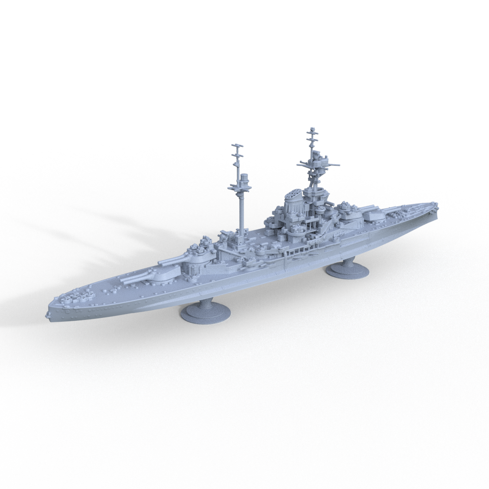 SSMODEL 705  Military Model Kit USSR Revenge-Class Battleships, Arkhangelsk, 1944 Water Line Secondary image
