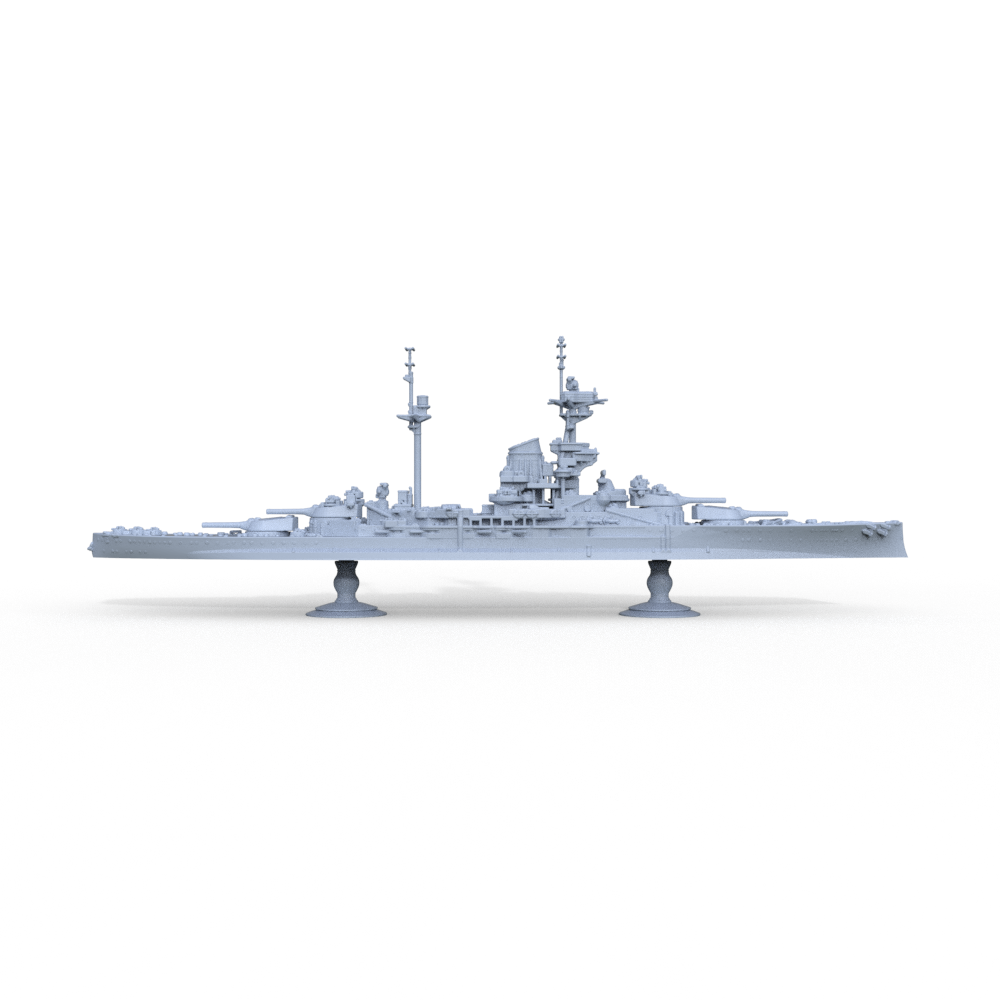 SSMODEL 705  Military Model Kit USSR Revenge-Class Battleships, Arkhangelsk, 1944 Water Line — detail view 3