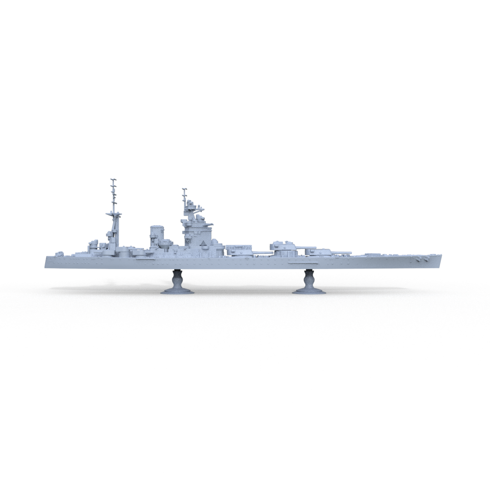 SSMODEL 706 Military Model Kit HMS Nelson Rodney 1940(Bottomless Version) — detail view 3