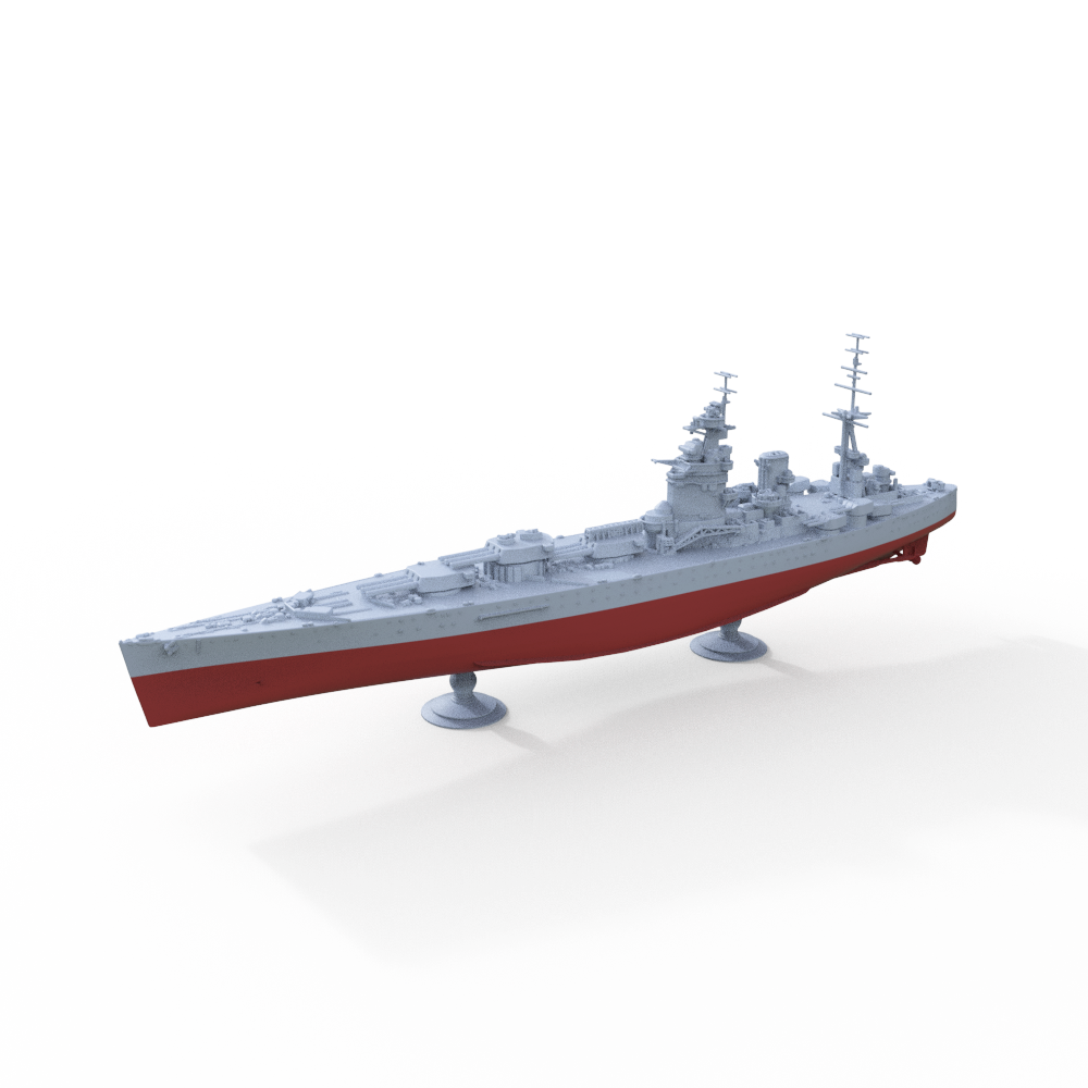 SSMODEL 706S Military Model Kit HMS Nelson Rodney 1940 Full Hull Main image