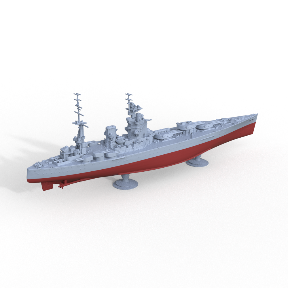 SSMODEL 706S Military Model Kit HMS Nelson Rodney 1940 Full Hull Secondary image