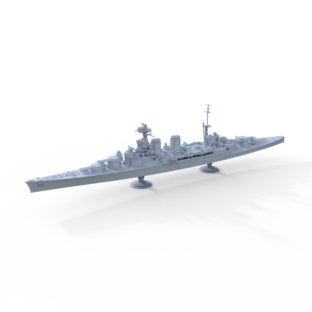SSMODEL 708 Military Model Kit HMS Admira Hood 1941 — scale model kit