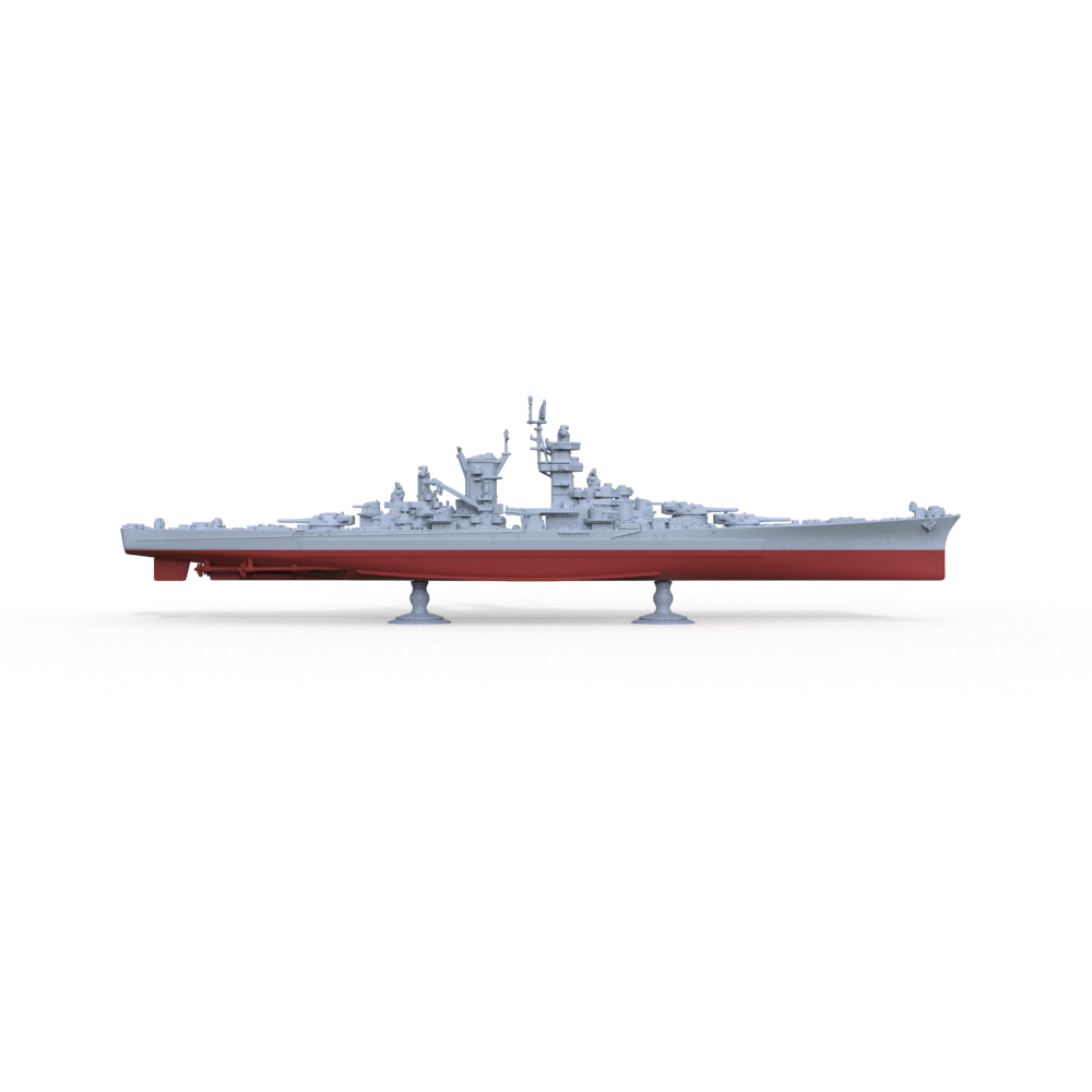 SSMODEL 709S Military Model Kit USN Alaska (CB-1) 1944 Full Hull