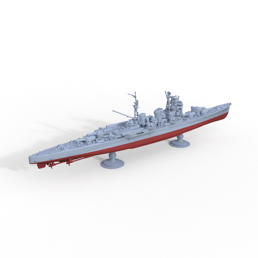 SSMODEL 713S Military Model Kit IJN Myoko 1944 Full Hull Secondary image