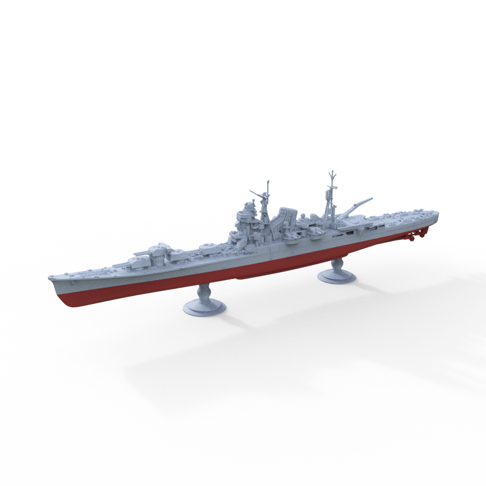 SSMODEL 714S Military Model Kit IJN Tone 1945 Full Hull — scale model kit