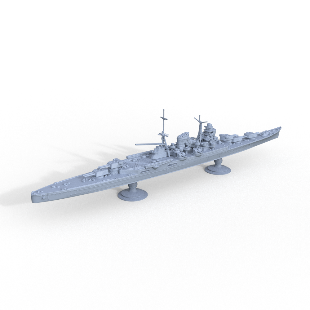 SSMODEL 715 Military Model Kit IJN Mogami 1940 — detail view 2