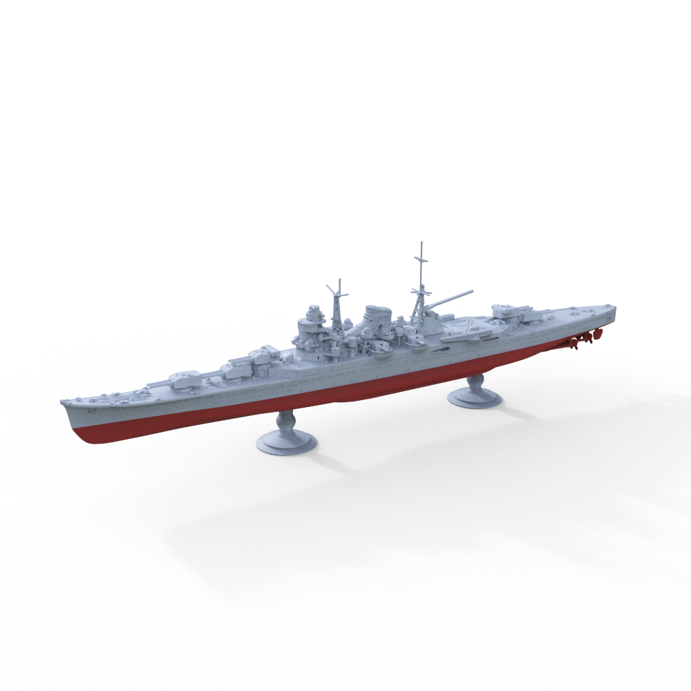 SSMODEL 715S Military Model Kit IJN Mogami 1940 Full Hull — scale model kit