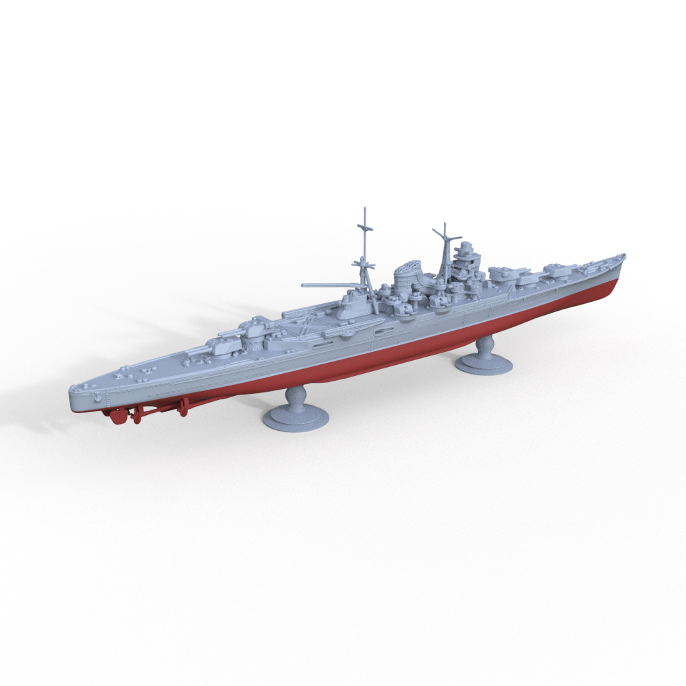 SSMODEL 715S Military Model Kit IJN Mogami 1940 Full Hull Secondary image