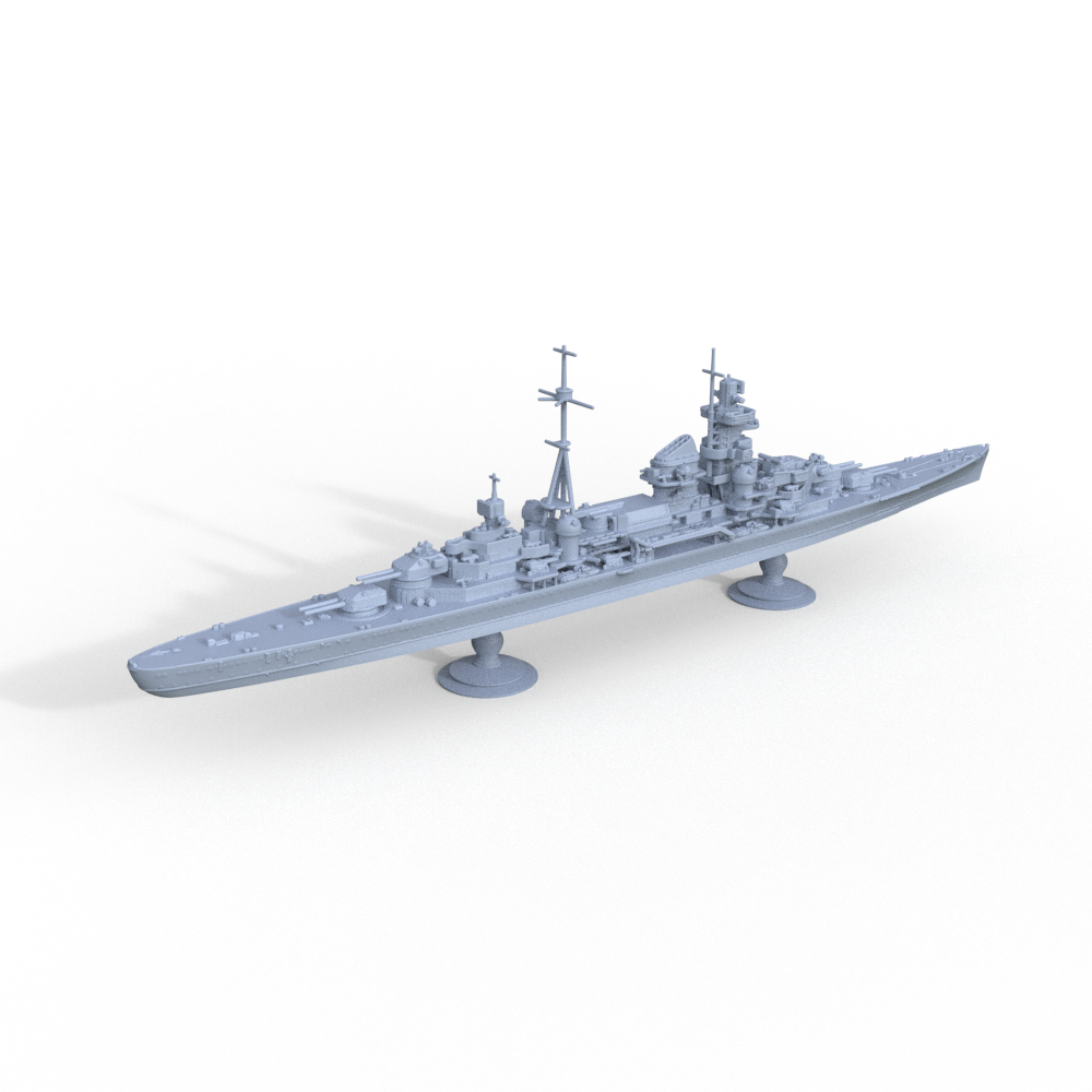 SSMODEL 716 Military Model Kit German Navy Admiral Hipper 1942 Secondary image