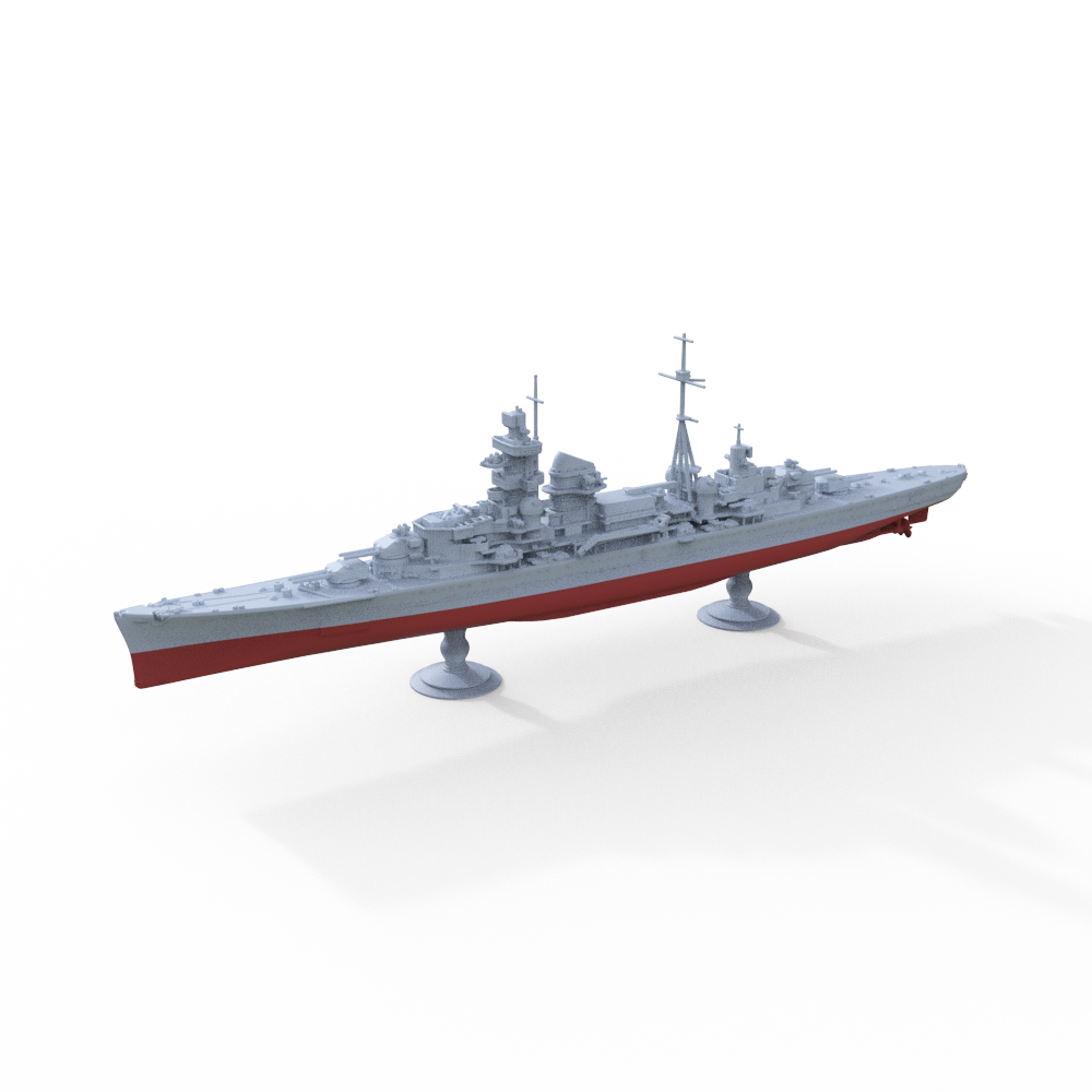SSMODEL 716S Military Model Kit German Navy Admiral Hipper 1942 Full Hull Main image