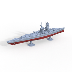 SSMODEL SSC717S  Military Model German Battleship Graf Schipper