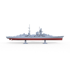 SSMODEL 718S Military Model Kit German Navy Admiral Hipper 1945 Full Hull
