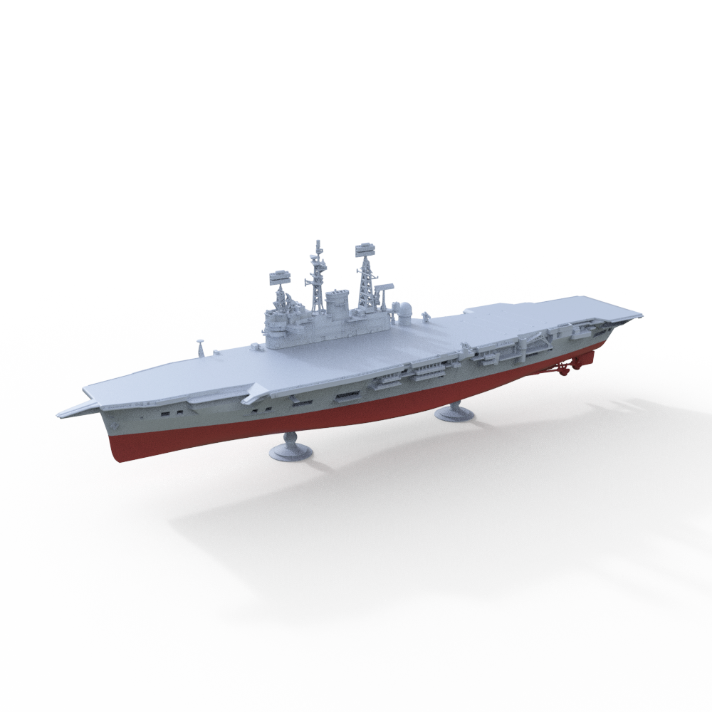 SSMODEL 719S Military Model Kit HMS Ark Royal (R09) Full Hull Main image