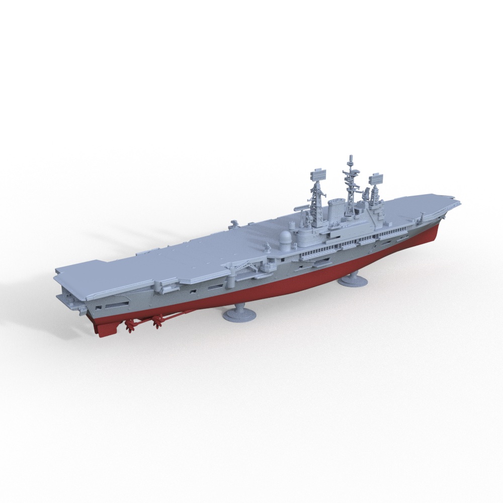 SSMODEL 719S Military Model Kit HMS Ark Royal (R09) Full Hull Secondary image