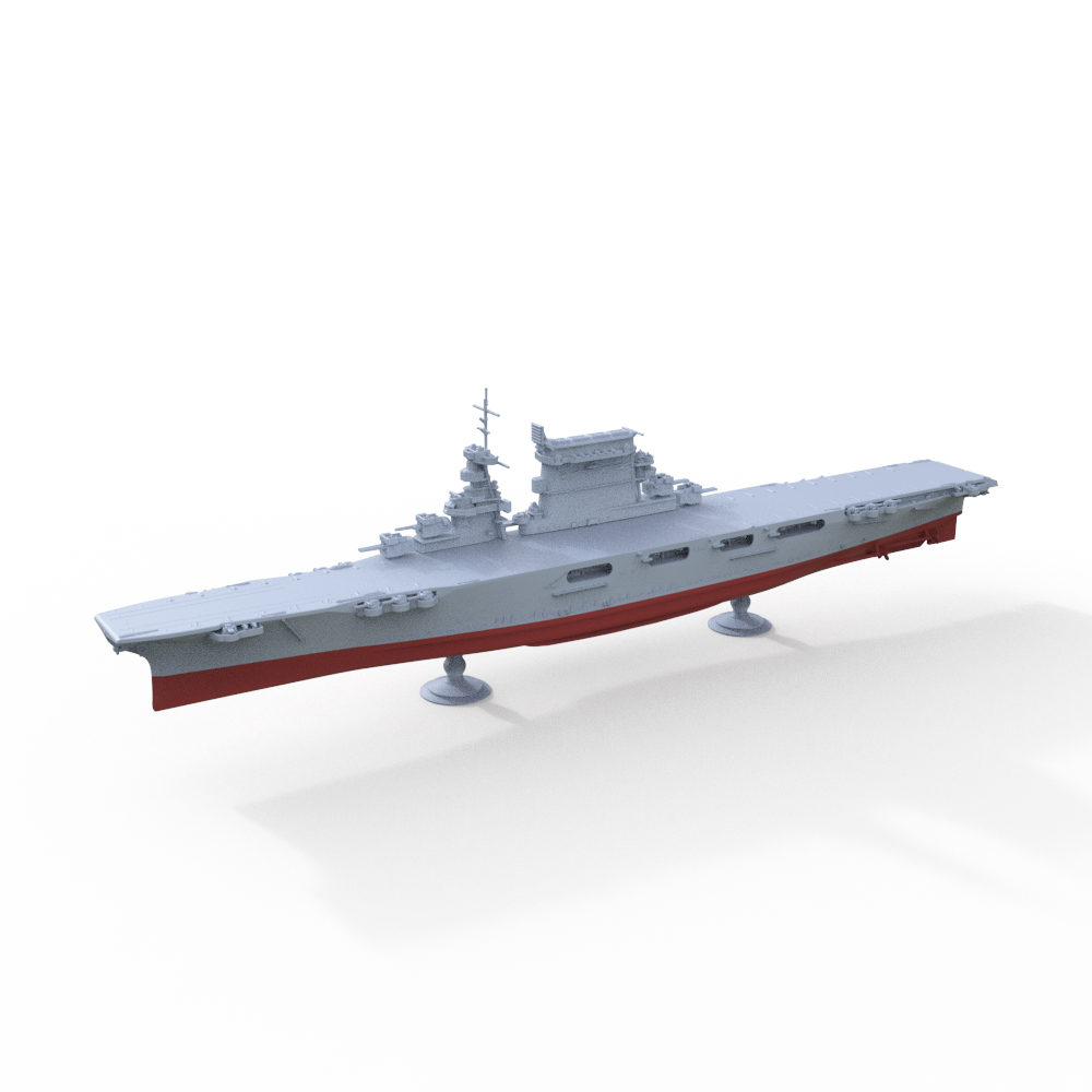 SSMODEL 720S Military Model Kit USN Lexington 1941 Full Hull — scale model kit
