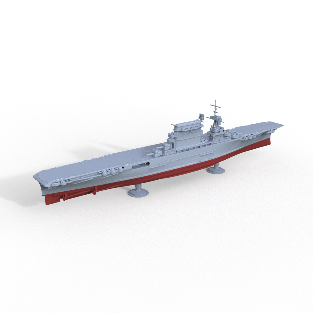 SSMODEL 720S Military Model Kit USN Lexington 1941 Full Hull Secondary image
