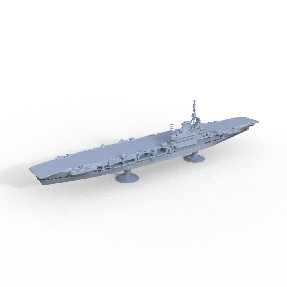 SSMODEL 721 Military Model Kit HMS Illustrious Secondary image