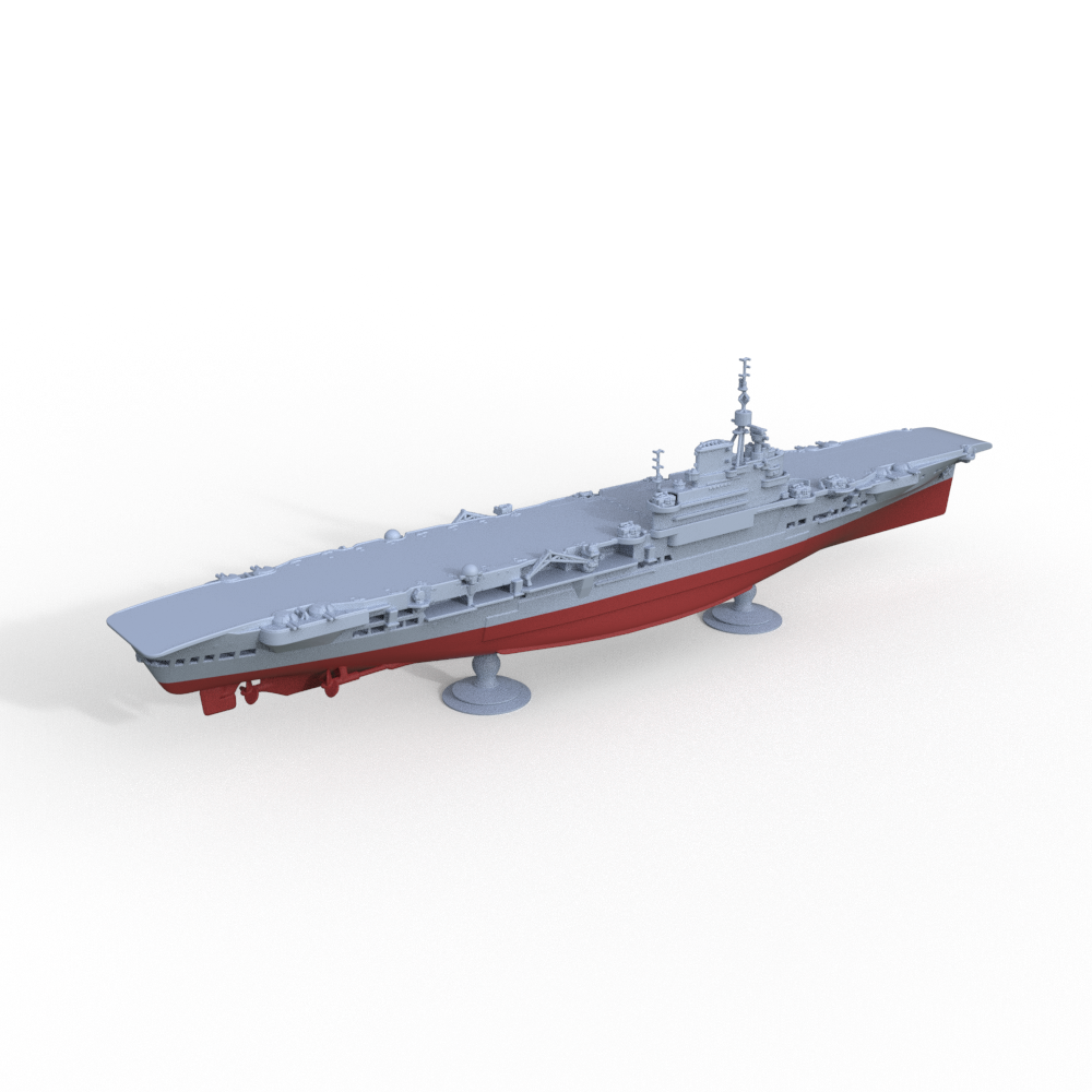 SSMODEL 721S Military Model Kit HMS Illustrious Secondary image