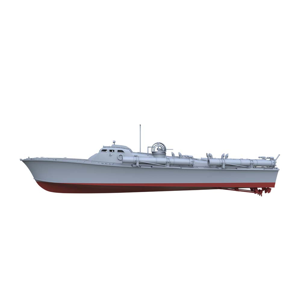 SSC182S Military Model USS Elco Class PT-20 Motor Torpedo Boat Full Hull — detail view 2