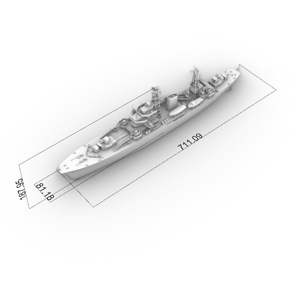 MRY-SFW SSC194 Soviet SN Don-class Submarine Tender Water Line Resin Warship Military Ship Model Hobby Collection Unassembled Unpainted
