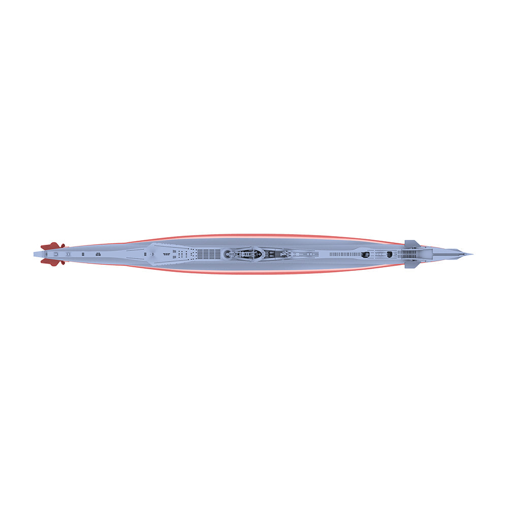 SSMODEL 958 Military Model Kit HMS T Class Submarine Thrasher