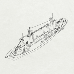 MRY-SFW SSC202 China Navy Qiongsha-class Troop & Cargo Transport Ship Water Line Resin Warship Military Ship Model Hobby Collection Unassembled Unpainted