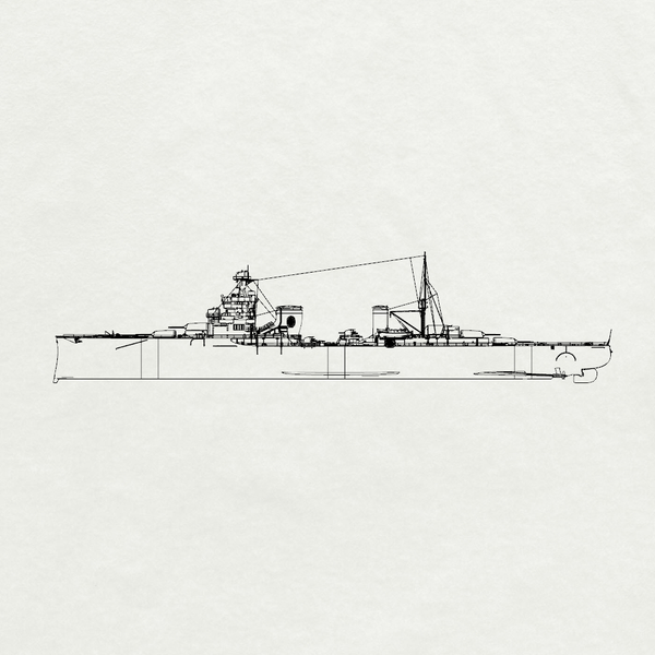 MRY-SFW SSC205 Italy Navy Giussano Class Alberto di Giussano Light Cruiser Water Line Resin Warship Military Ship Model Hobby Collection Unassembled Unpainted