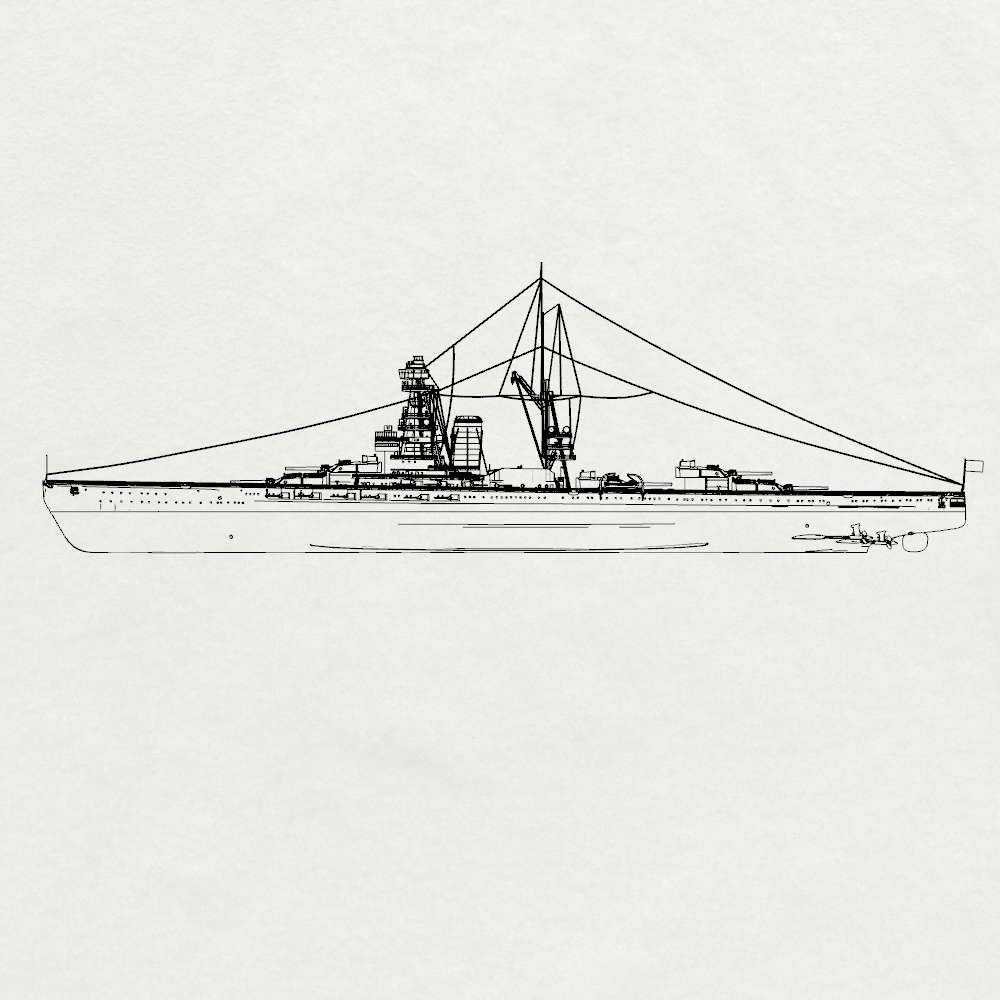 MRY-SFW SSC207 Japan Navy Tosa-class 1st ship Tosa Water Line Resin Warship Military Ship Model Hobby Collection Unassembled Unpainted