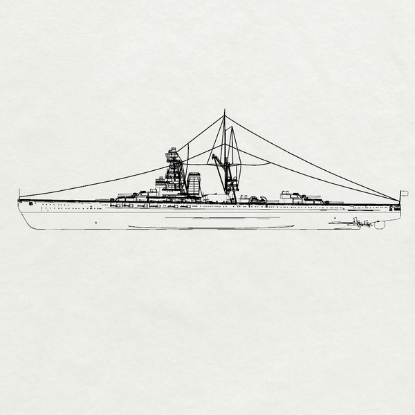 MRY-SFW SSC207 Japan Navy Tosa-class 1st ship Tosa Water Line Resin Warship Military Ship Model Hobby Collection Unassembled Unpainted