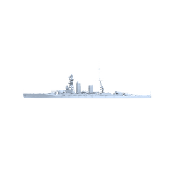 MRY-SFW SSC209 Japan Navy Nagato-class 2nd ship Mutsu Water Line Resin Warship Military Ship Model Hobby Collection Unassembled Unpainted
