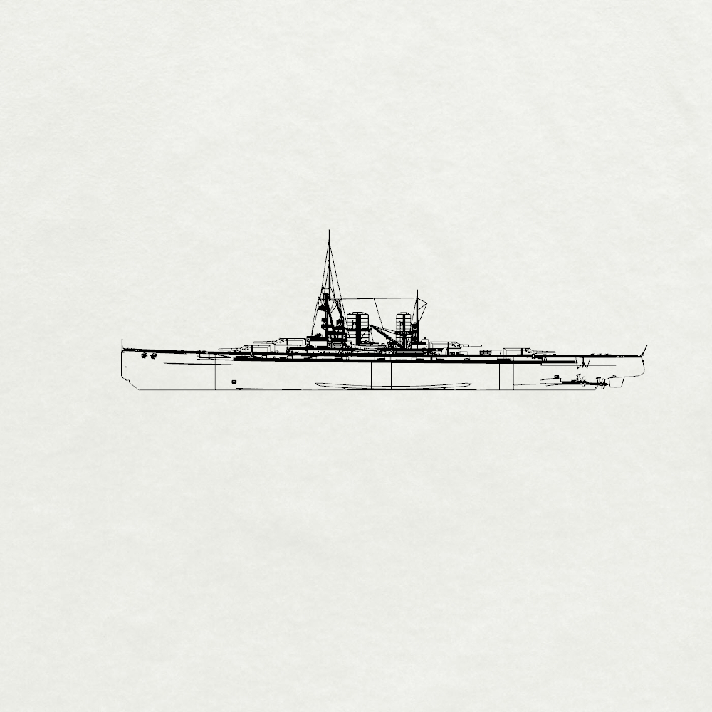MRY-SFW SSC211S German Navy Mackensen-class Battlecruiser SMS Mackensen Full Hull Resin Warship Military Ship Model Hobby Collection Unassembled Unpainted