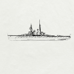 MRY-SFW SSC212 IJN Kong?¡ì--class Battlecruiser Hiei Full Hull Resin Warship Military Ship Model Hobby Collection Unassembled Unpainted