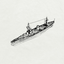 MRY-SFW SSC214 MRY-SFW 214 1/2000 Soviet Navy Izmail-class Battlecruiser Izmail Water Line Resin Warship Military Ship Model Hobby Collection Unassembled Unpainted