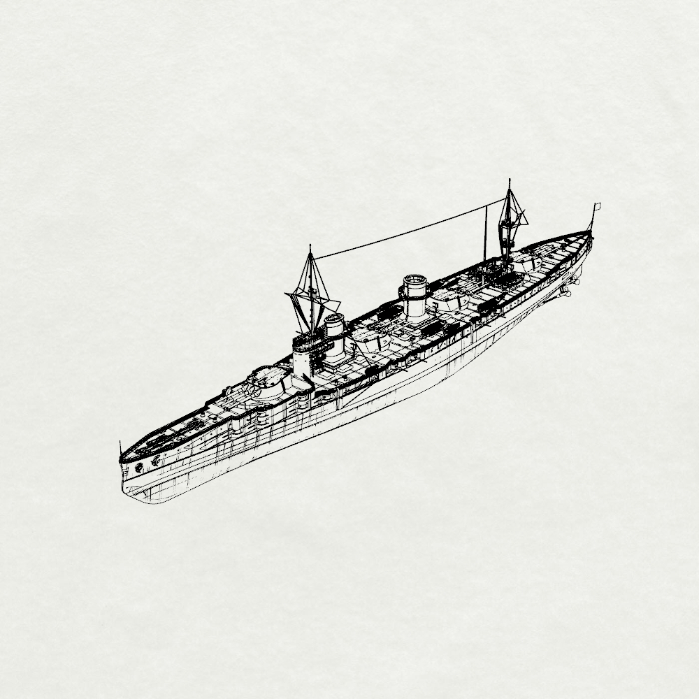MRY-SFW SSC214 MRY-SFW 214 1/2000 Soviet Navy Izmail-class Battlecruiser Izmail Water Line Resin Warship Military Ship Model Hobby Collection Unassembled Unpainted