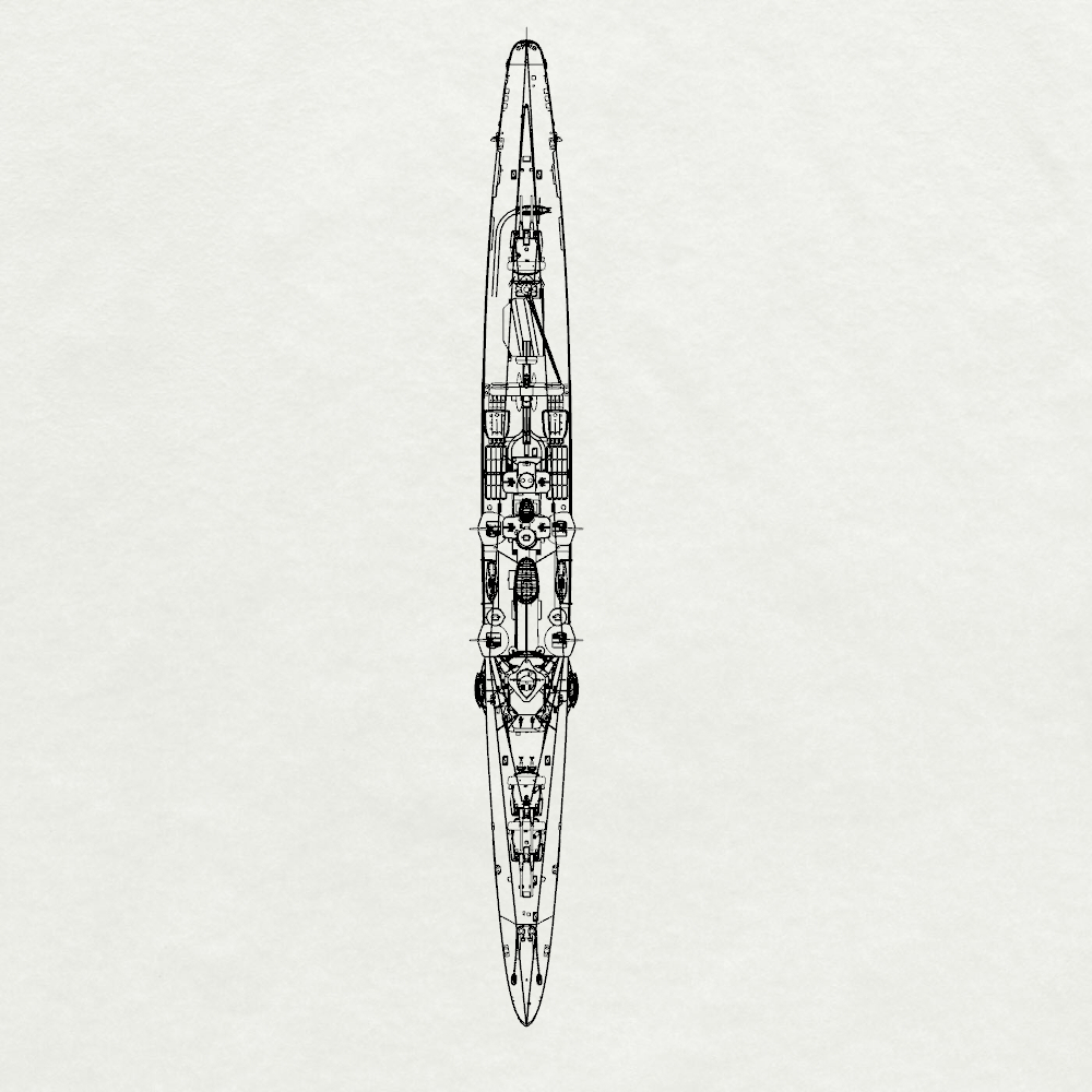 MRY-SFW SSC219 IJN Furutaka-class Furutaka 1st ship Heavy Cruiser Water Line