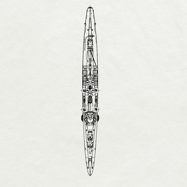 MRY-SFW SSC219 IJN Furutaka-class Furutaka 1st ship Heavy Cruiser Water Line